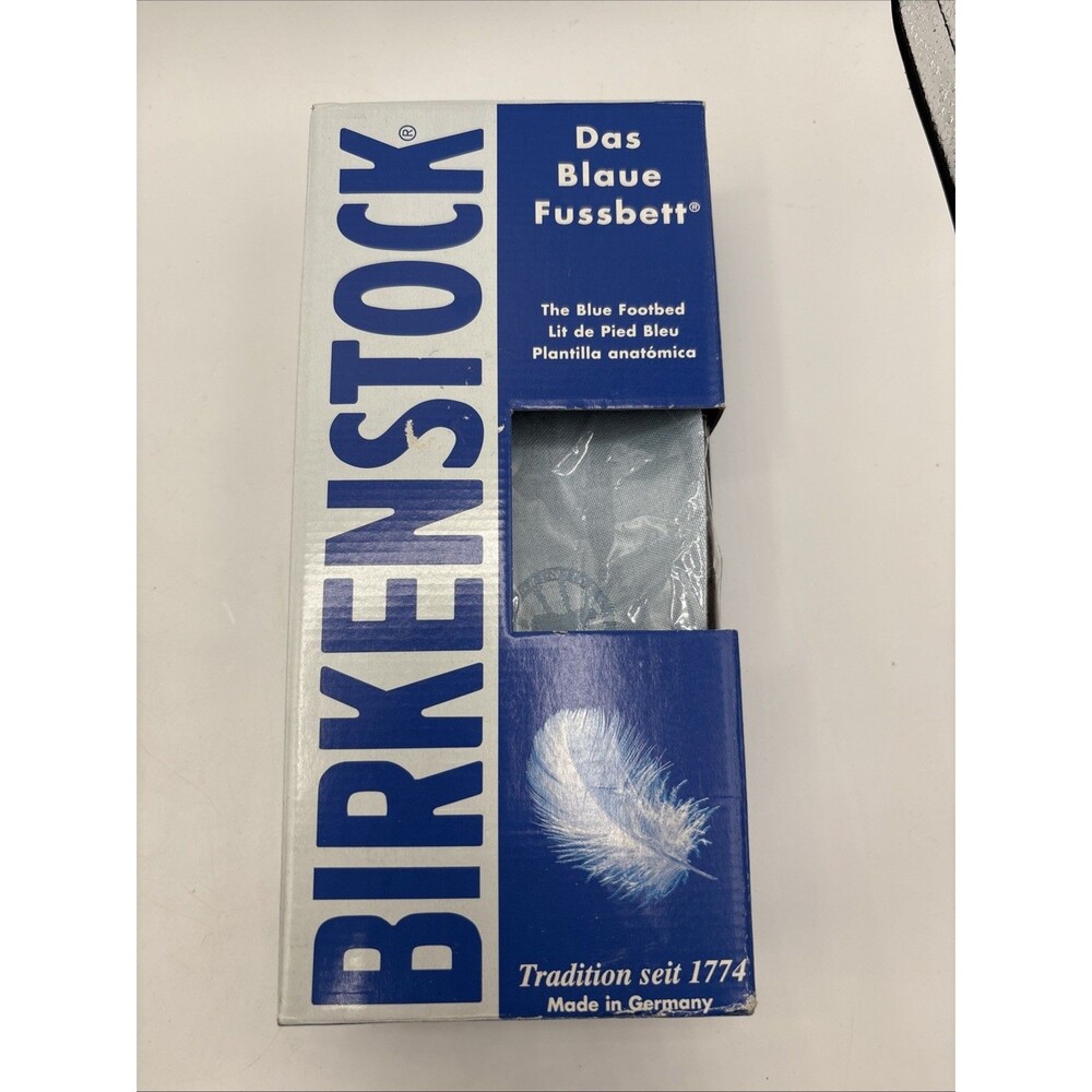 Birkenstock Blue Footbed Arch Support Insoles EU 42M NIB